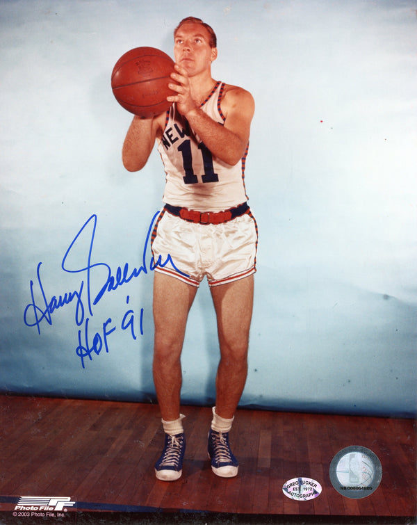 Harry Gallatin "HOF 91" Autographed 8x10 Photo