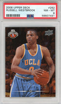 Russell Westbrook 2008 Upper Deck Rookie Card #262 (PSA NM-MT 8)