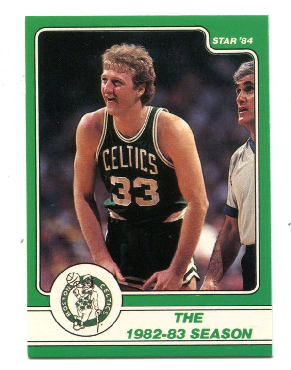 Larry Bird 1984 Star Company #10 Card