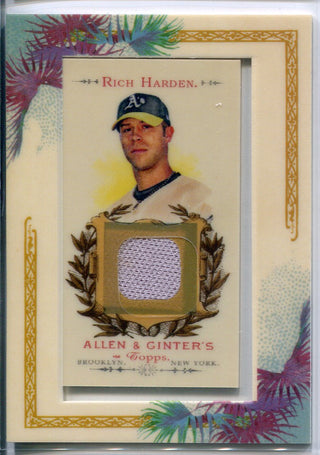 Rich Harden 2007 Topps Allen & Ginter Jersey Card