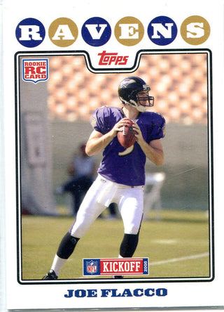 Joe Flacco 2008 Topps Rookie Card