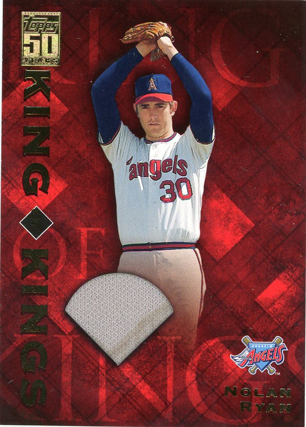 Nolan Ryan 2001 Topps Jersey Card