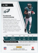 DeSean Jackson Autographed 2020 Panini Playoff Card