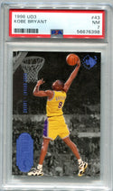 Kobe Bryant 1996 Upper Deck UD3 #43 PSA NM 7 Card