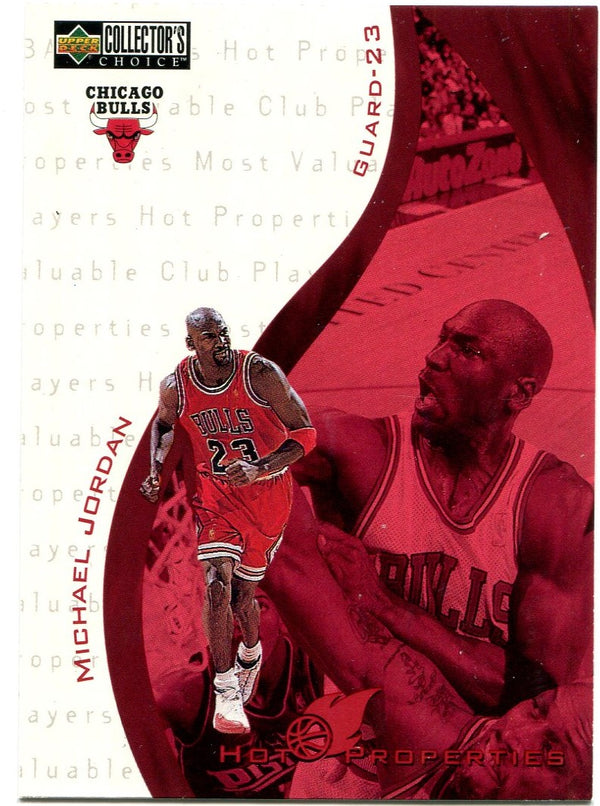 Michael Jordan Upper Deck Collectors Choice Hot Properties