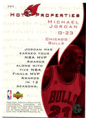 Michael Jordan Upper Deck Collectors Choice Hot Properties