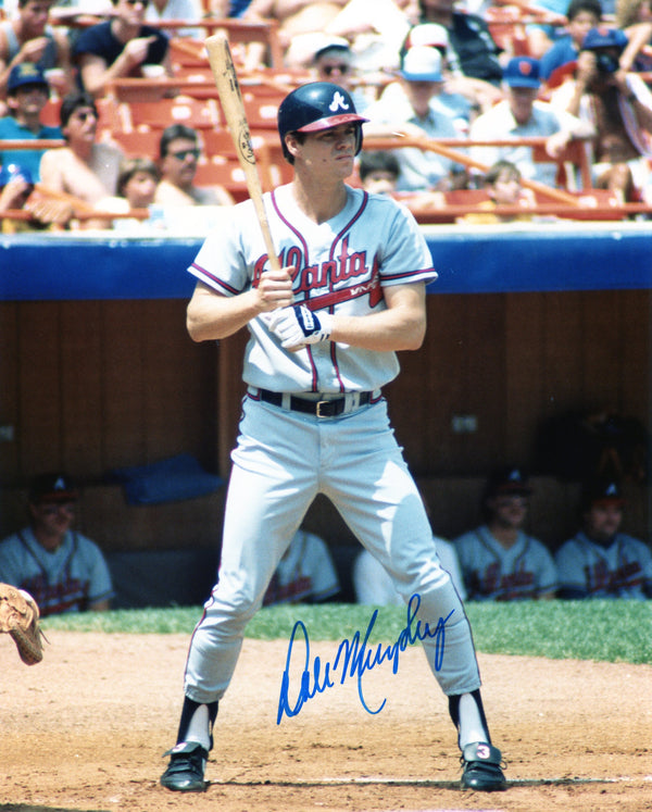 Dale Murphy Autographed 8x10 Photo (JSA)