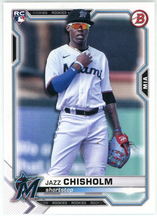 Jazz Chisholm 2021 Bowman Rookie Card #71