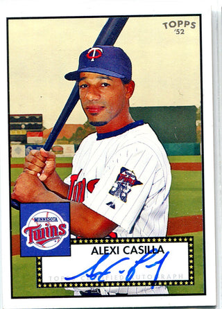 Alexi Casilla 2007 Topps Autographed Card