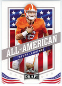 Trevor Lawrence 2021 Leaf Draft All-American Rookie Card #50