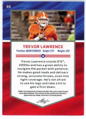 Trevor Lawrence 2021 Leaf Draft All-American Rookie Card #50