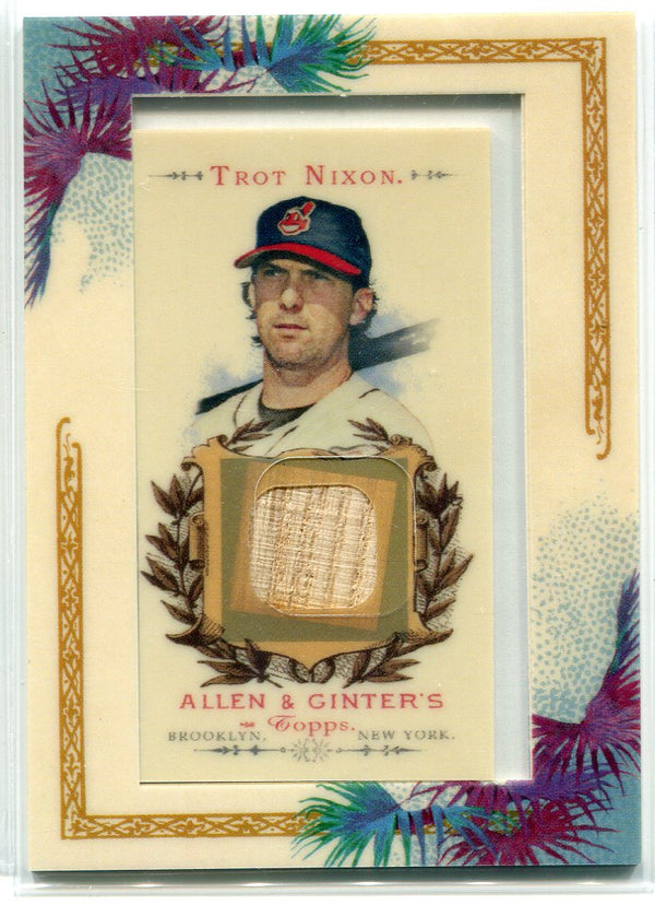 Trot Nixon 2007 Topps Allen & Ginter Bat Card