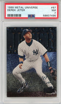 Derek Jeter 1999 Metal Universe Card #97 (PSA NM 7)