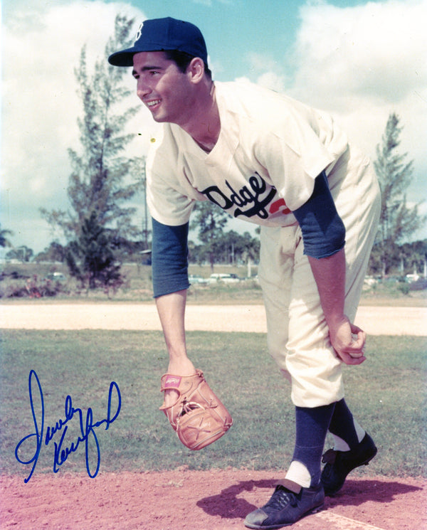 Sandy Koufax Autographed 8x10 Photo (JSA)