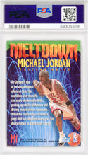 Michael Jordan 1995 Skybox Premium Meltdown Card #M1 (PSA NM-MT 8)