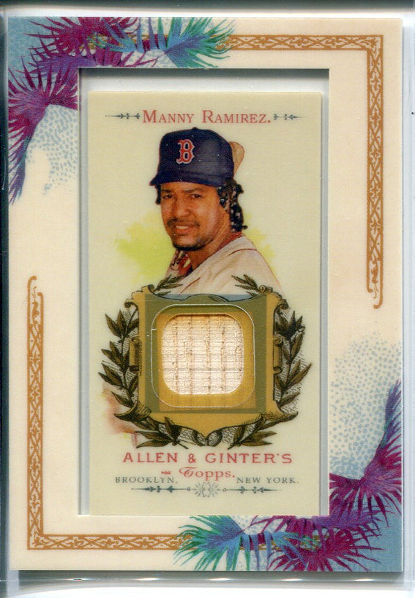 Manny Ramirez 2007 Topps Allen & Ginter Bat Card