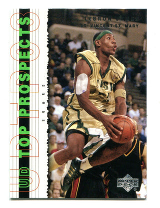 Lebron James 2003 Upper Deck Top Prospects #3 Card