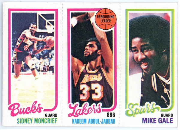 Kareem Abdul-Jabbar 1980 Topps Card #133