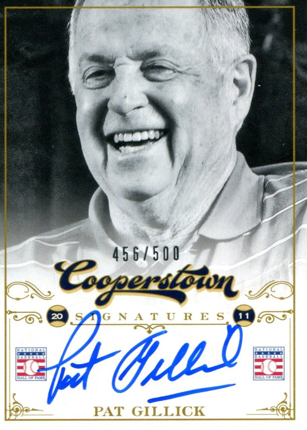 Pat Gillick Autographed 2012 Panini Cooperstown Card