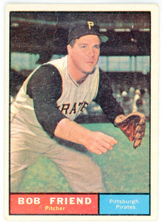 Bob Friend 1961 Topps Card #270