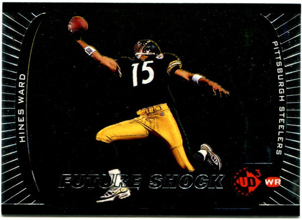 Hines Ward Upper Deck Future Shock Rookie Card 1998