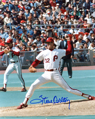 Steve Carlton Autographed 8x10 Photo (JSA)