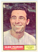 Albie Pearson 1961 Topps Card #288