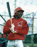 Vince Coleman Autographed 8x10 Photo (JSA)