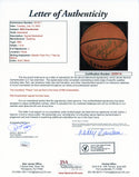 Wilt Chamberlain Autographed Spalding Basketball (JSA)