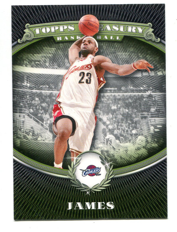 Lebron James 2008 Topps Treasury #9 Card