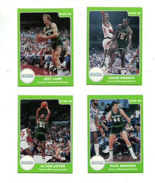 1984-85 Lifebouy NBA Star Company Milwaukee Bucks Set