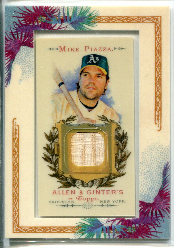 Mike Piazza 2007 Topps Allen & Ginter Bat Card