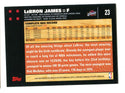 Lebron James 2007 Topps 50th Anniversary #23 Card