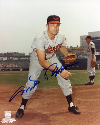 Milt Pappas Autographed 8x10 Photo