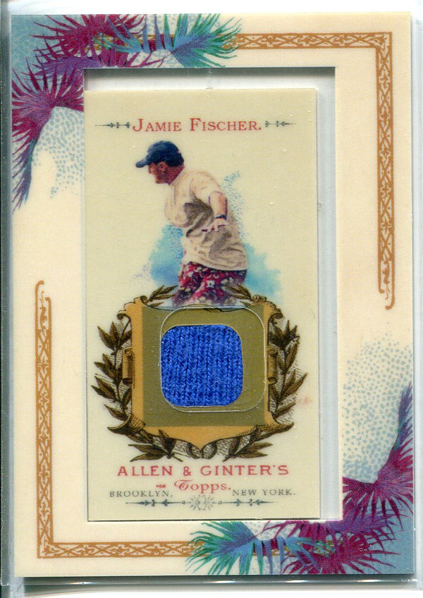 Jamie Fischer 2007 Topps Allen & Ginter Lumberjack World Champion Shirt Card