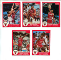 1984-85 Chicago Bulls Star Company Set Missing Jordan/Woolridge