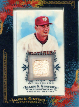 Ryan Zimmerman 2009 Topps Allen & Ginter Bat Card