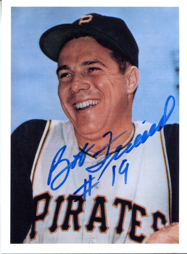 Bob Friend Autographed 4x5 Photo