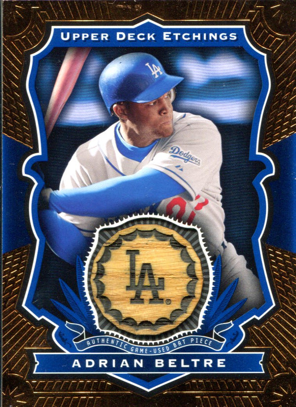 Adrian Beltre 2004 Upper Deck Etchings Card