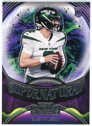 Zach Wilson 2021 Panini Contenders Supernatural Rookie Card #SN-ZWI