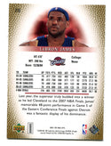 Lebron James 2008 Upper Deck #78 SP Authentic Card