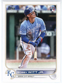 Bobby Witt Jr. 2022 Topps Update Series Rookie Card #US100