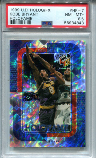 Kobe Bryant 1999 Upper Deck Holofame PSA NM-MT 8.5 Card