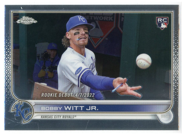 Bobby Witt Jr. 2022 Topps Chrome Rookie Card #USC176