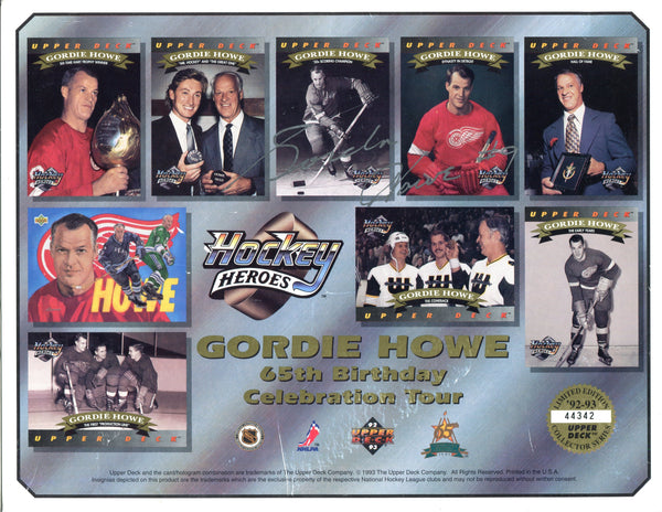 Gordie Howe Upper Deck