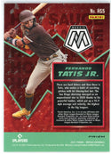 Fernando Tatis Jr. 2021 Panini Mosaic Hot Sauce Prizm Card #HS5