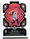 Deni Avdija 2020-21 Panini Obsidian #RJIDAV Jersey Patch Card Auto /49