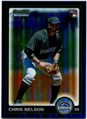 Chris Nelson Bowman Chrome Rookie Card