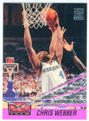 Chris Webber 1993 Topps Stadium Club Members Only Beam Team Card #21