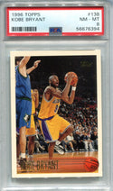 Kobe Bryant 1996 Topps #138 PSA NM-MT 8 Card